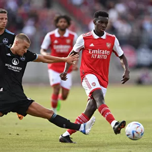 Arsenal's Eddie Nketiah Shines in Pre-Season Win Against 1. FC Nurnberg