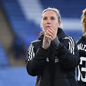 Arsenal's Jordan Nobbs Reacts After Leicester Clash in Women's Super League