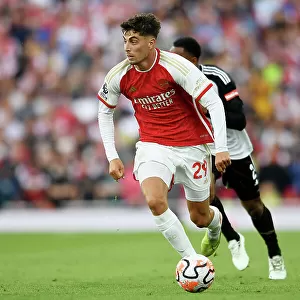 Arsenal's Kai Havertz Scores Thriller at Emirates: Arsenal FC vs Fulham FC, 2023-24 Premier League
