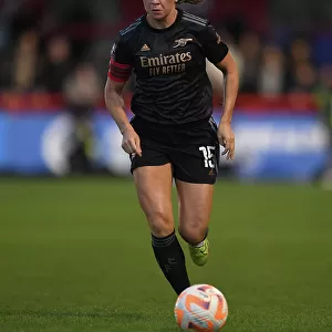 Arsenal's Katie McCabe in Action against Brighton & Hove Albion in FA Women's Super League (2022-23)