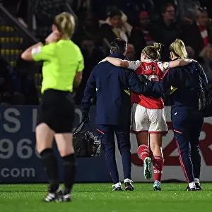 Arsenal's Kim Little Suffers Injury in Barclays WSL Match Against West Ham United
