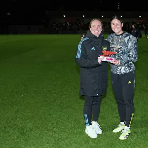 Arsenal's Kyra Cooney-Cross Receives November Player of the Month Award Ahead of Arsenal Women vs. Tottenham Hotspur in FA Women's Continental Tyres League Cup