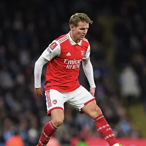 Arsenal's Martin Odegaard Faces Manchester City in Emirates FA Cup