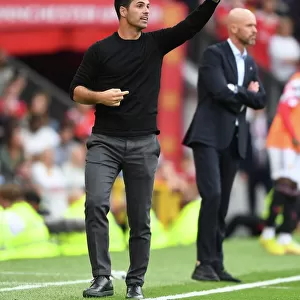 Arsenal's Mikel Arteta Faces Off Against Manchester United in Premier League Showdown (2022-23)