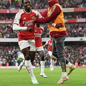 Arsenal's Nketiah Scores Second Goal: Arsenal Tops Fulham (2023-24)