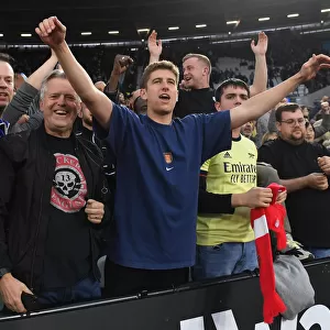Arsenal's Premier League Triumph: Fans Euphoric Reaction vs. West Ham United
