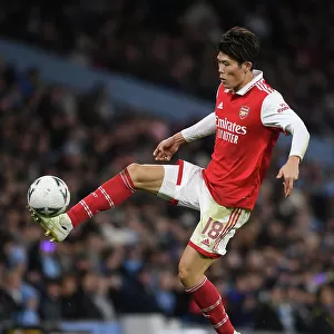 Arsenal's Tomiyasu Faces Manchester City in Emirates FA Cup Clash