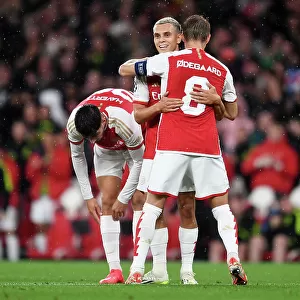 Arsenal's Trossard Scores Brace: Arsenal 2-0 PSV Eindhoven, UEFA Champions League 2023/24