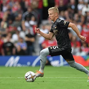 Arsenal's Zinchenko Goes Head-to-Head with Manchester United in Premier League Showdown (2022-23)