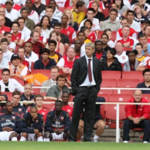 Arsene Wenger and Arsenal Suffer 0:1 Defeat Against Juventus at Emirates Cup, 2008