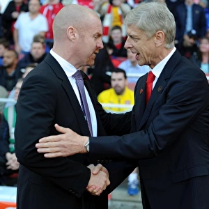 Arsene Wenger and Sean Dyche: A Pre-Match Encounter between Arsenal and Burnley Managers (2014/15)