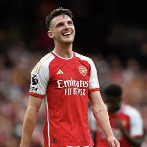 Declan Rice's Emotional Debut: Arsenal's Opening Win vs. Nottingham Forest, 2023-24