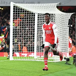 Eddie Nketiah Scores First Arsenal Goal Against Manchester United in Premier League 2022-23