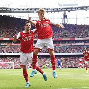 Five-Star Odegaard: Arsenal's Unforgettable Victory vs. Everton (2021-22)