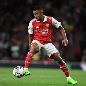 Gabriel Jesus in Action: Arsenal vs Aston Villa, 2022-23 Premier League