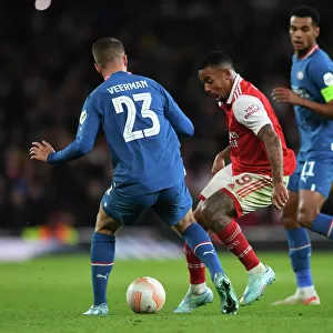 Gabriel Jesus Nutmegs Joey Veerman: Arsenal FC vs PSV Eindhoven, UEFA Europa League 2022-23