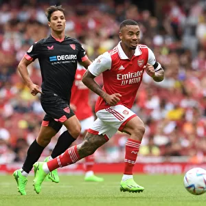 Gabriel Jesus Stars: Arsenal Takes on Sevilla in Emirates Cup Showdown