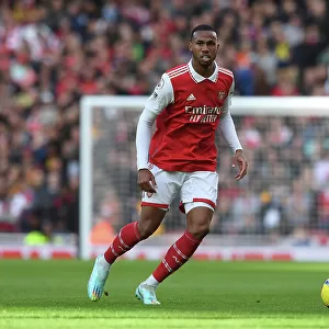 Gabriel Magalhaes in Action: Arsenal vs. Nottingham Forest (2022-23)
