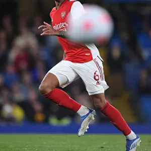 Gabriel Magalhaes in Action: Chelsea vs Arsenal, Premier League 2021-22