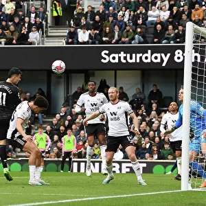 Gabriel Martinelli Scores Arsenal's Second Goal: Fulham vs. Arsenal, Premier League 2022-23