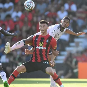 Gabriel vs. Kieffer Moore: Intense Clash Between AFC Bournemouth and Arsenal FC in Premier League
