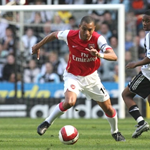 Gilberto (Arsenal) Charles N Zogbia (Newcastle United)