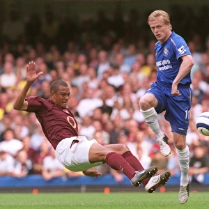 Gilberto (Arsenal) Damien Duff (Chelsea). Chelsea 1: 0 Arsenal