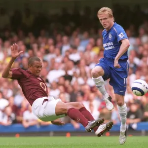 Gilberto (Arsenal) Damien Duff (Chelsea). Chelsea 1: 0 Arsenal