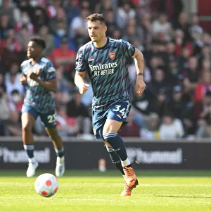 Granit Xhaka in Action: Southampton vs Arsenal, Premier League 2021-22