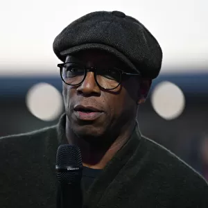 Ian Wright Cheers on Arsenal Women at Home Game Against Brighton & Hove Albion, FA WSL 2022-23