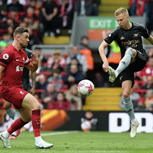 Intense Rivalry: Henderson vs. Zinchenko - Liverpool vs. Arsenal, Premier League 2022-23