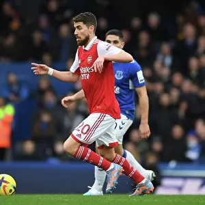 Jorginho in Action: Everton vs Arsenal, Premier League 2022-23