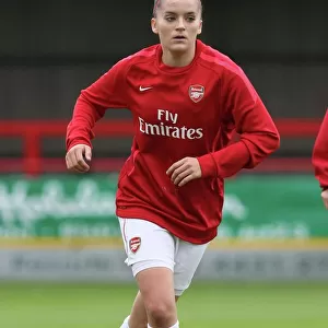 Lara Fay (Arsenal). Arsenal Ladies 9: 0 ZFK Masinac. UEFA Womens Champions League