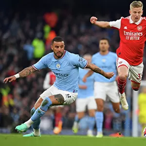 Manchester City vs. Arsenal: Clash of Titans in the Premier League - Zinchenko vs. Walker & Silva