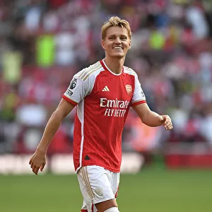 Martin Ødegaard's Leadership: Arsenal's Triumph Over Manchester United (2023-24)