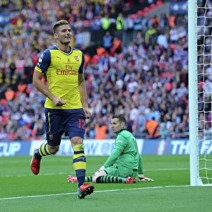 Olivier Giroud's Brace: Arsenal's FA Cup Final Victory over Aston Villa (2015)