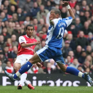 Robin van Persie (Arsenal) Liam Rosenoir (Reading)