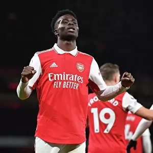 Saka Scores First: Arsenal's Victory Over Everton in Premier League (2022-23)