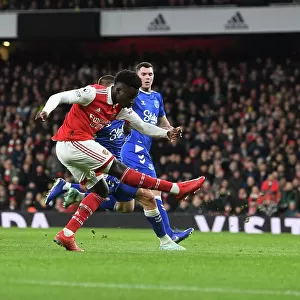 Saka Stuns Everton: Arsenal's First Goal by Bukayo in Premier League Victory 2022-23