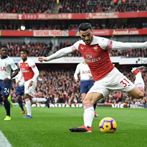 Sead Kolasinac in Action: Arsenal vs. Tottenham, Premier League 2018-19