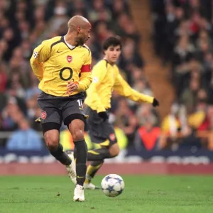 Thierry Henry (Arsenal) backheel. Real Madrid 0: 1 Arsenal