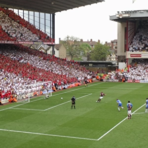 Thierry Henry scores his 3rd goal Arsenals 4th from the penalty spot