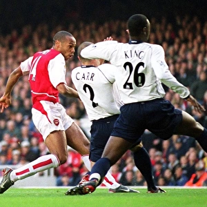 Thierry Henry's Iconic Goal: Arsenal's 3-0 Victory Over Tottenham, Highbury 2002