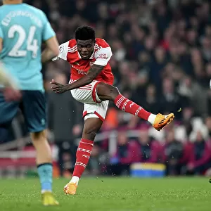 Thomas Partey in Action: Arsenal vs Southampton, Premier League 2022-23