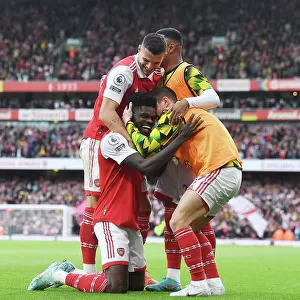 Thomas Partey Scores His Fourth: Arsenal's Thrilling Victory Over Nottingham Forest (2022-23)