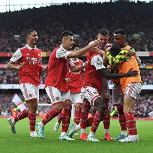 Thomas Partey Strikes Again: Arsenal's Emirates Win Against Nottingham Forest (2022-23) - Partey Scores His Fourth Goal