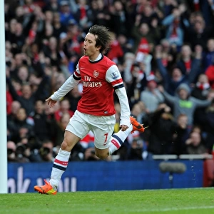 Tomas Rosicky's Stunner: Arsenal's Triumph Over Sunderland in the Premier League