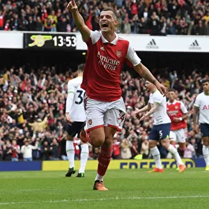Xhaka's Hat-Trick: Arsenal's Thrilling Comeback Against Tottenham in the Premier League (2022-23)