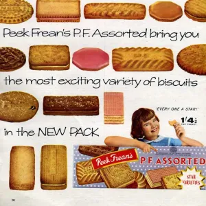 Peek Freans, 1960s, UK