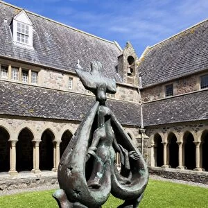 The Cloister in Iona Abbey, Scotland